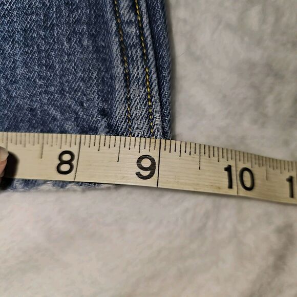 Levi's Jeans Mens 32x30 Blue 527 Bootcut Western Low Rise Flap Pockets Denim - Picture 5 of 11